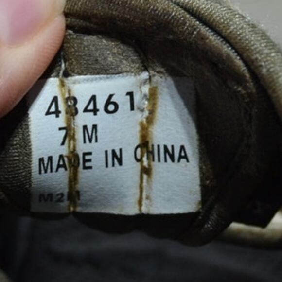 Footjoy Woman's Golf Cleat Sandal Tan & Green Size 7 - Picture 6 of 7